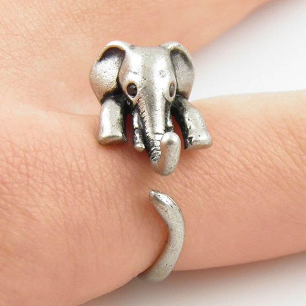 Cute Elephant Wrap Ring💥